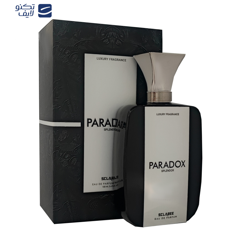 ادوپرفیوم مردانه اسکلاره مدل Paradox Splendor حجم 100 میلی لیتر ادوپرفیوم مردانه اسکلاره مدل Paradox Splendor حجم 100 میلی لیتر