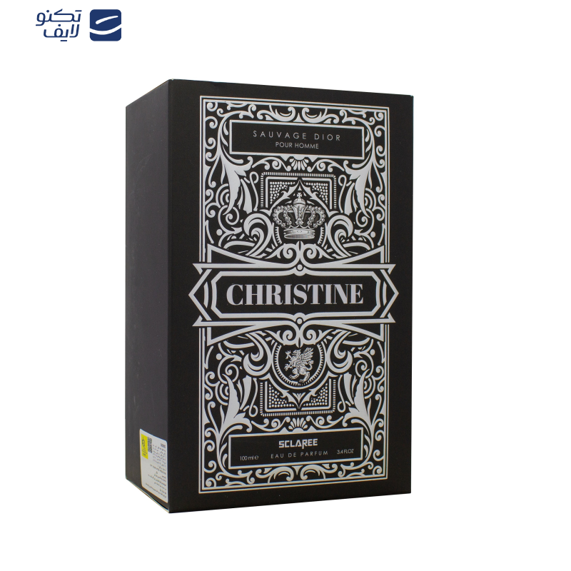 ادو پرفیوم مردانه اسکلاره مدل CHRISTINE حجم 100 میلی لیتر