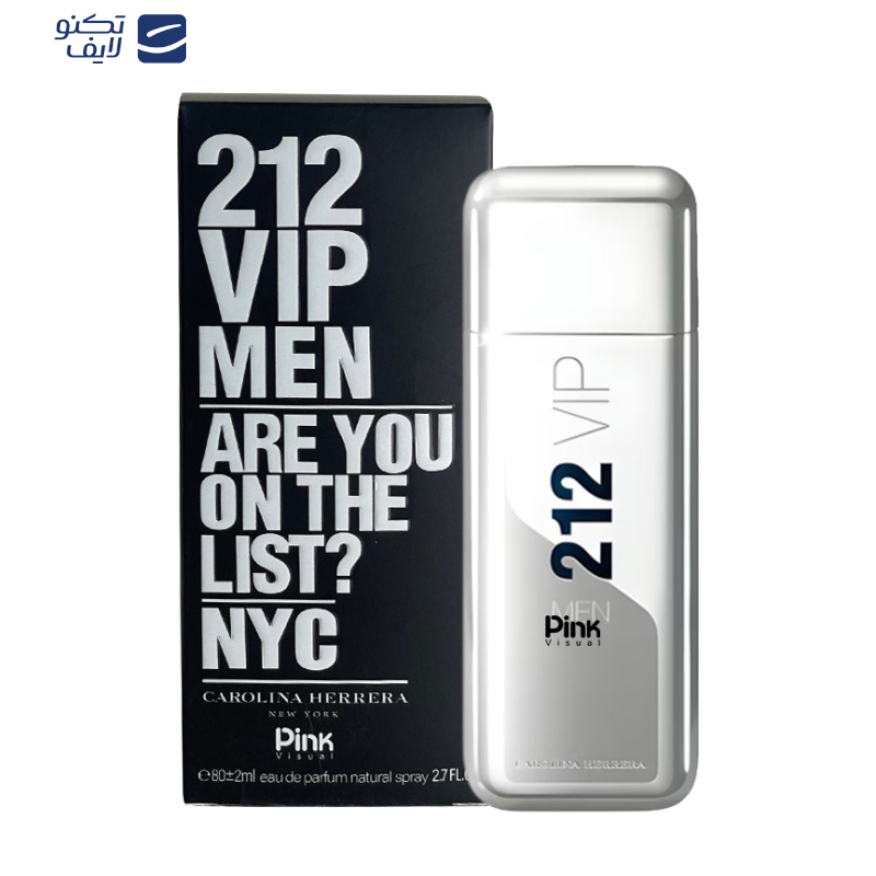 ادو پرفیوم مردانه پینک ویژوآل مدل 212Vip Carolina Herrera با رایحه گرم حجم 100 میلی لیتر ادو پرفیوم مردانه پینک ویژوآل مدل 212Vip Carolina Herrera با رایحه گرم حجم 100 میلی لیتر