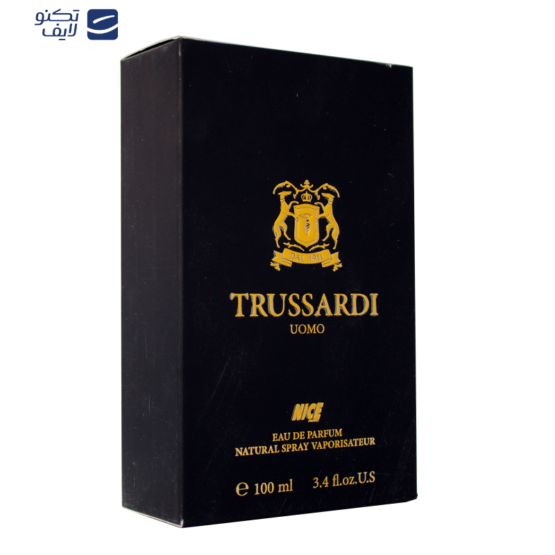 ادو پرفیوم مردانه نایس پاپت مدل Trassardi Uomo حجم 100 میلی لیتر ادو پرفیوم مردانه نایس پاپت مدل Trassardi Uomo حجم 100 میلی لیتر