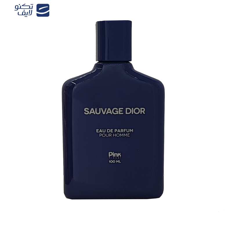 ادوپرفیوم مردانه پینک ویژوآل مدل Sauvage Dior با رایحه خنک حجم 100 میلی لیتر ادوپرفیوم مردانه پینک ویژوآل مدل Sauvage Dior با رایحه خنک حجم 100 میلی لیتر