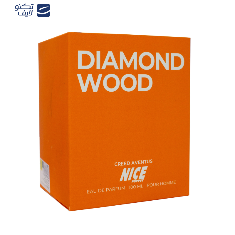 ادو پرفیوم مردانه نایس پاپت مدل Creed Aventus Diamond Wood حجم 100 میلی لیتر ادو پرفیوم مردانه نایس پاپت مدل Creed Aventus Diamond Wood حجم 100 میلی لیتر