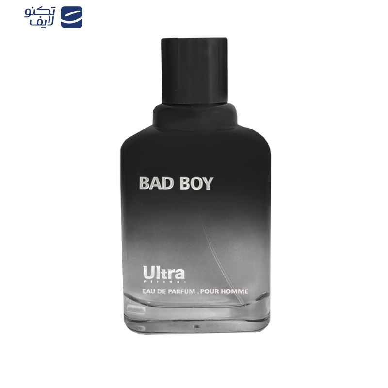 ادو پرفیوم مردانه اولترا ویرچوآل مدل Bad Boy با رایحه تند حجم 100 میلی لیتر ادو پرفیوم مردانه اولترا ویرچوآل مدل Bad Boy با رایحه تند حجم 100 میلی لیتر