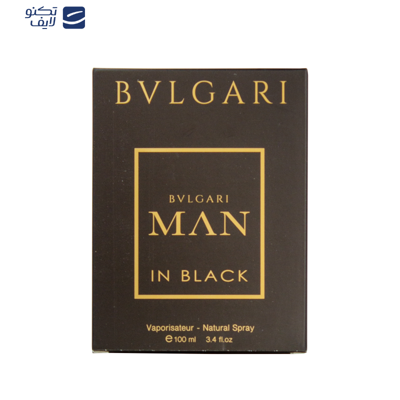 ادو تویلت مردانه پرستیژ مدل Bvlgari In Black حجم 100 میلی لیتر ادو تویلت مردانه پرستیژ مدل Bvlgari In Black حجم 100 میلی لیتر
