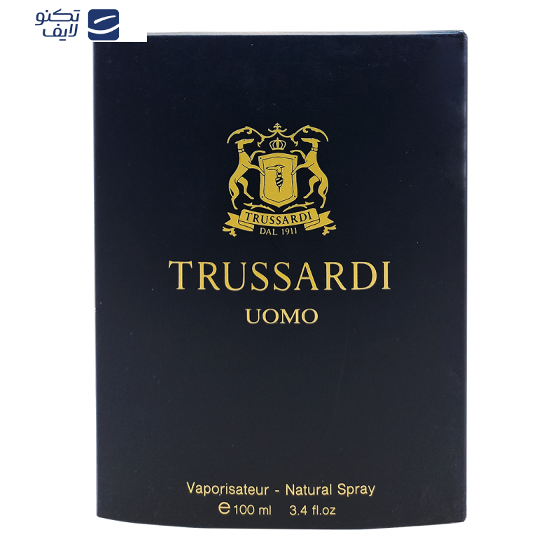 ادوپرفیوم نیو پرستیژ کالر مدل Trussardi Uomo حجم 100 میلی‌لیتر