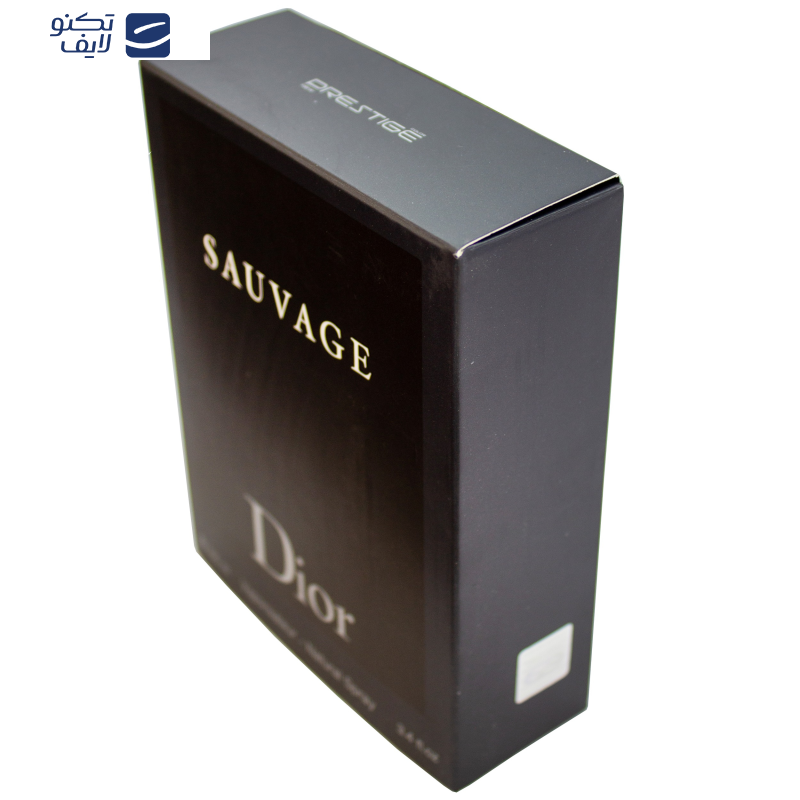 ادو تویلت مردانه پرستیژ مدل Sauvage Dior حجم 100 میلی لیتر ادو تویلت مردانه پرستیژ مدل Sauvage Dior حجم 100 میلی لیتر