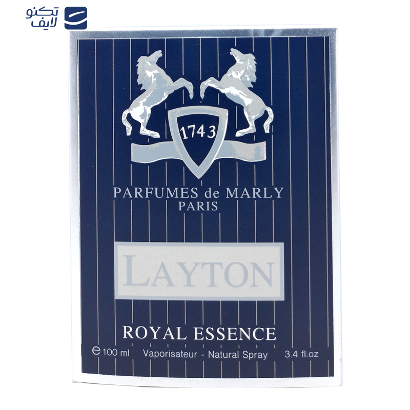 ادوپرفیوم نیو پرستیژ کالر مدل Parfums de Marly Layton حجم 100 میلی‌لیتر