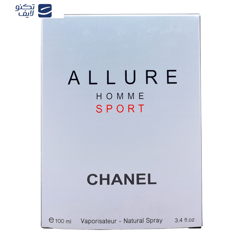 ادوپرفیوم نیو پرستیژ کالر مدل CHANEL ALLURE HOMME SPORT حجم 100 میلی‌لیتر