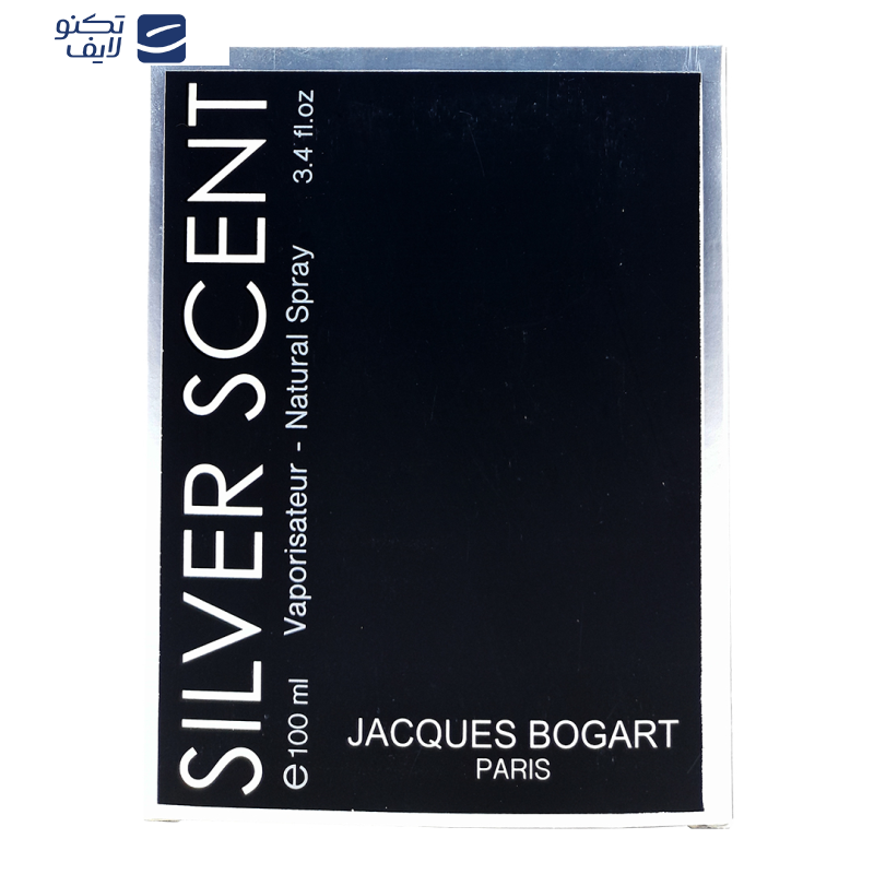 ادوپرفیوم نیو پرستیژ کالر مدل Jacques Bogart Silver Scent حجم 100 میلی‌لیتر