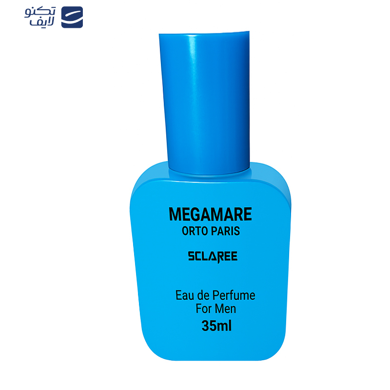 عطر جیبی مردانه اسکلاره مدل Megamare orto paris با رایحه خنک حجم 35 میلیلیتر عطر جیبی مردانه اسکلاره مدل Megamare orto paris با رایحه خنک حجم 35 میلیلیتر