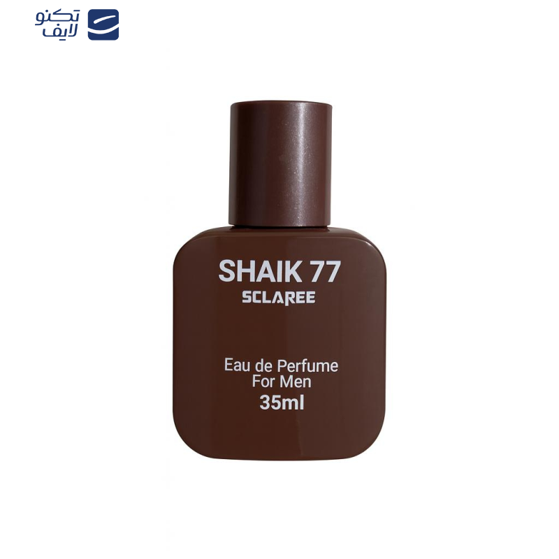 عطر جیبی مردانه اسکلاره مدل Shaik با رایحه گرم حجم 35 میلی‌لیتر