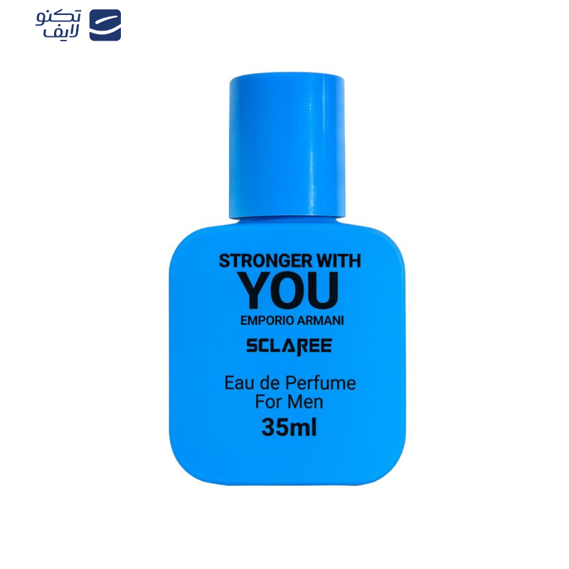 عطر جیبی مردانه اسکلاره مدل Stronger You با رایحه شیرین حجم 35 میلیلیتر عطر جیبی مردانه اسکلاره مدل Stronger You با رایحه شیرین حجم 35 میلیلیتر