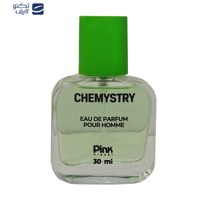 عطر جیبی مردانه پینک ویژوال مدل chemestry حجم 30 میلی لیتر عطر جیبی مردانه پینک ویژوال مدل chemestry حجم 30 میلی لیتر
