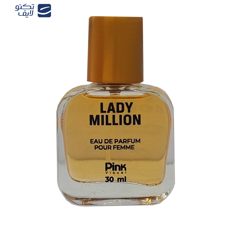 عطر جیبی زنانه پینک ویژوال مدل Lady Milion حجم 30 میلی لیتر عطر جیبی زنانه پینک ویژوال مدل Lady Milion حجم 30 میلی لیتر