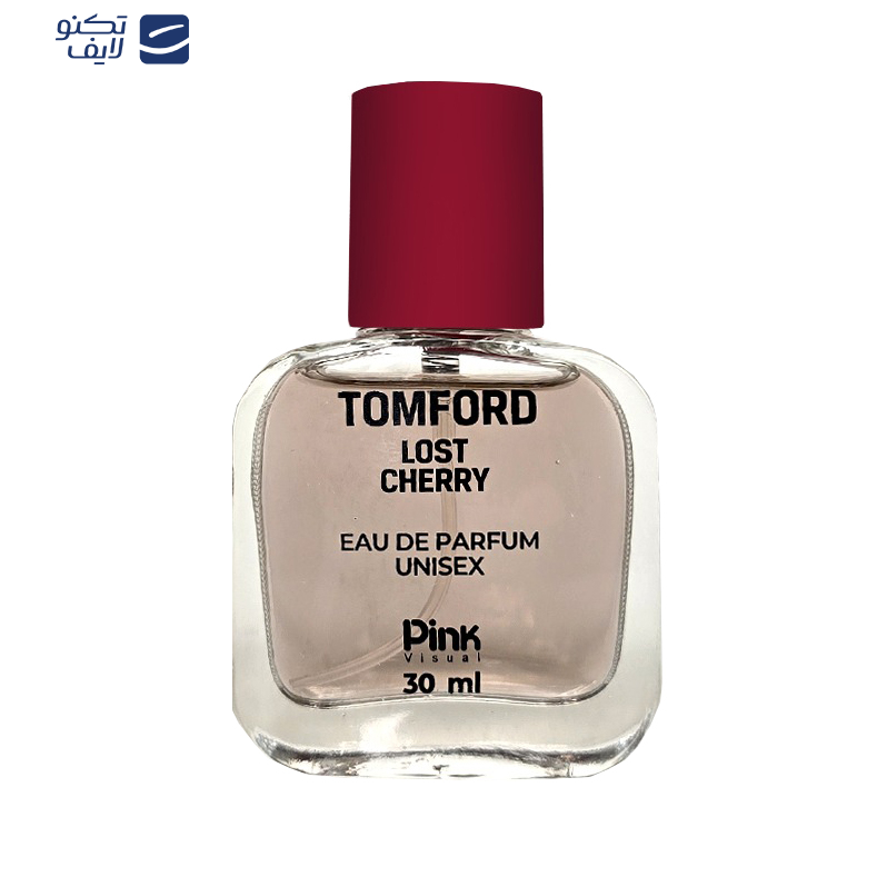 عطر جیبی پینک ویژوآل مدل Tomford Lost Cherry با رایحه شیرین حجم 30 میلیلیتر عطر جیبی پینک ویژوآل مدل Tomford Lost Cherry با رایحه شیرین حجم 30 میلیلیتر