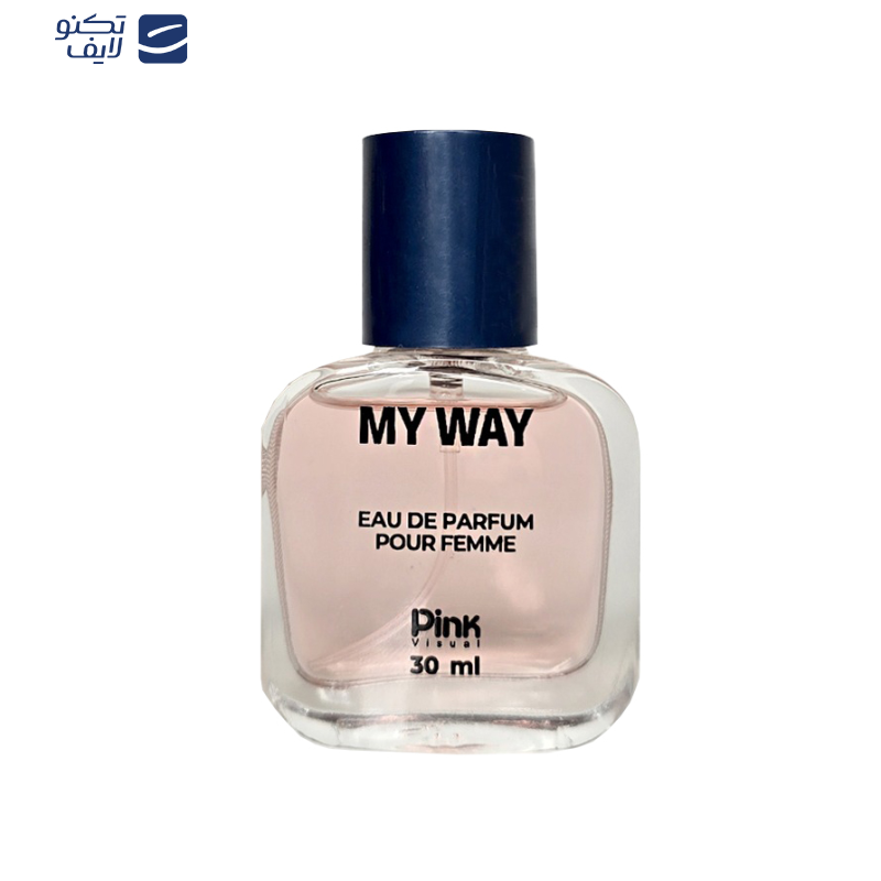 عطر جیبی زنانه پینک ویژوال مدل My Way حجم 30 میلی لیتر عطر جیبی زنانه پینک ویژوال مدل My Way حجم 30 میلی لیتر