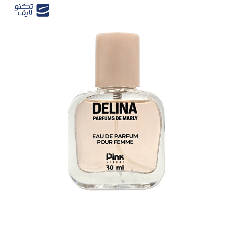 عطر جیبی زنانه پینک ویژوآل مدل delina با رایحه شیرین حجم 30 میلیلیتر عطر جیبی زنانه پینک ویژوآل مدل delina با رایحه شیرین حجم 30 میلیلیتر