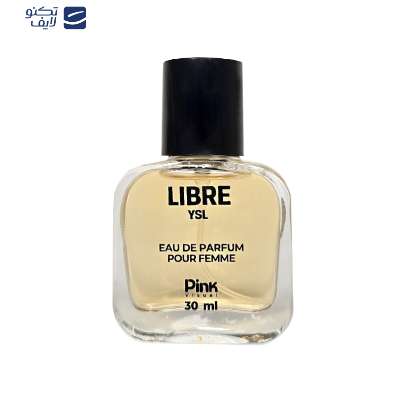 عطر جیبی زنانه پینک ویژوآل مدل Libre Ysl با رایحه شیرین حجم 30 میلیلیتر عطر جیبی زنانه پینک ویژوآل مدل Libre Ysl با رایحه شیرین حجم 30 میلیلیتر