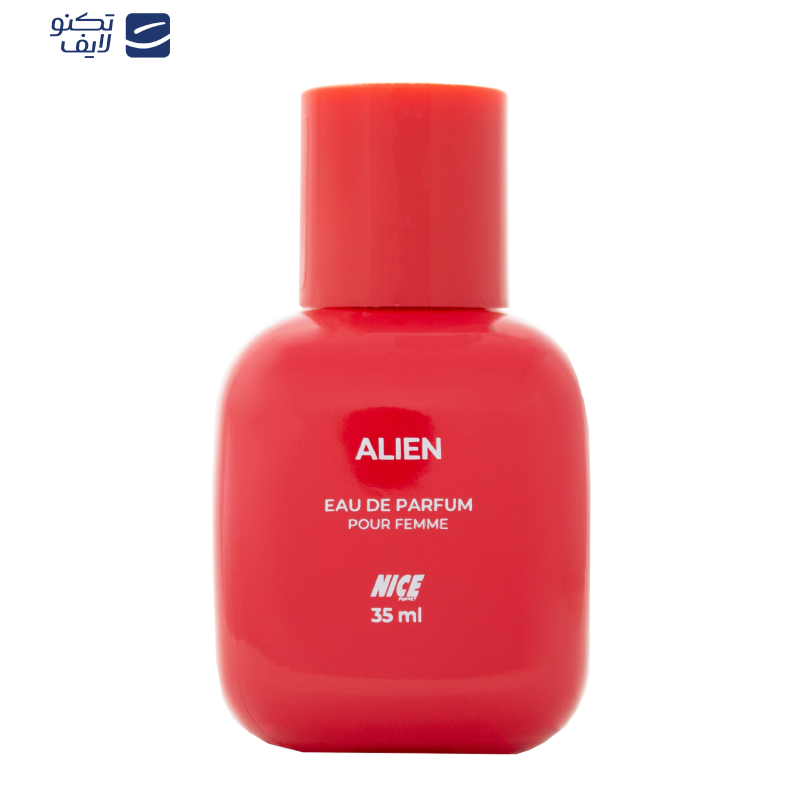 عطر جیبی زنانه نایس پاپت مدل Alien حجم 35 میلی لیتر عطر جیبی زنانه نایس پاپت مدل Alien حجم 35 میلی لیتر