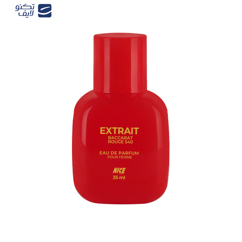 عطر جیبی زنانه نایس پاپت مدل Extrait Baccarat Rouge حجم 35 میلی لیتر عطر جیبی زنانه نایس پاپت مدل Extrait Baccarat Rouge حجم 35 میلی لیتر