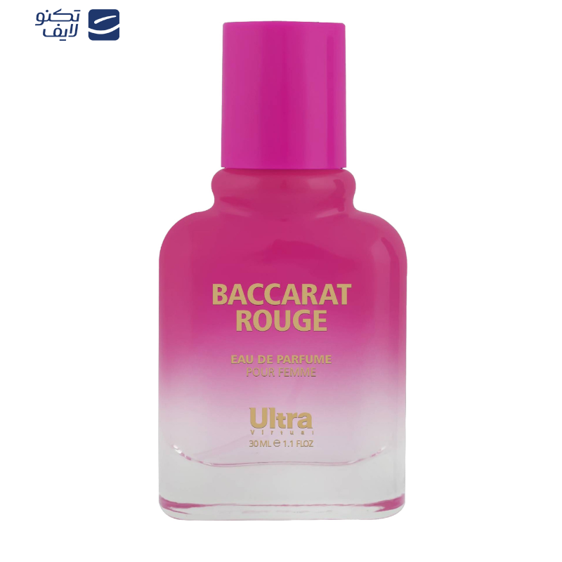 عطر جیبی زنانه اولترا ویرچوال مدل Baccarat Rouge حجم 30 میلی لیتر عطر جیبی زنانه اولترا ویرچوال مدل Baccarat Rouge حجم 30 میلی لیتر