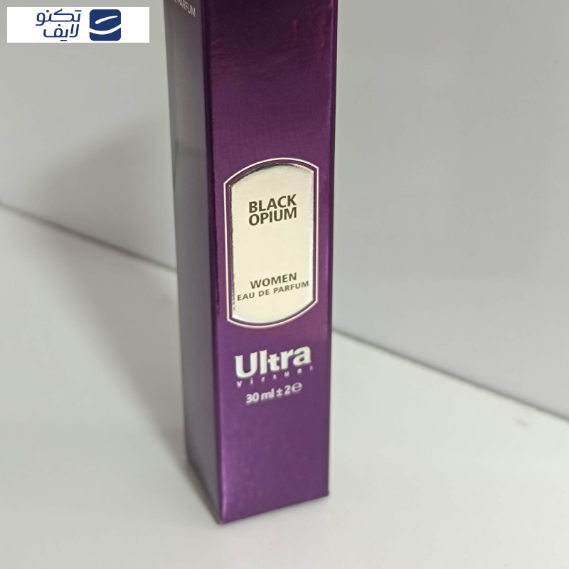 عطر جیبی زنانه اولترا ویرچوآل مدل BLACK OPIUM با رایحه تند حجم 30 میلیلیتر عطر جیبی زنانه اولترا ویرچوآل مدل BLACK OPIUM با رایحه تند حجم 30 میلیلیتر
