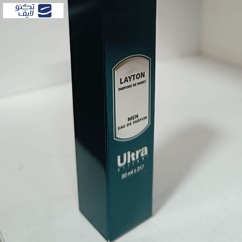 عطر جیبی مردانه اولترا ویرچوآل مدل LAYTON با رایحه گرم حجم 30 میلیلیتر عطر جیبی مردانه اولترا ویرچوآل مدل LAYTON با رایحه گرم حجم 30 میلیلیتر