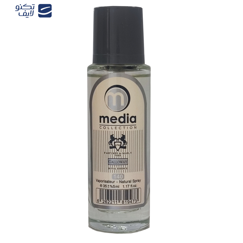 عطر جیبی مردانه مدیا مدل Galloway حجم 35 میلی لیتر عطر جیبی مردانه مدیا مدل Galloway حجم 35 میلی لیتر