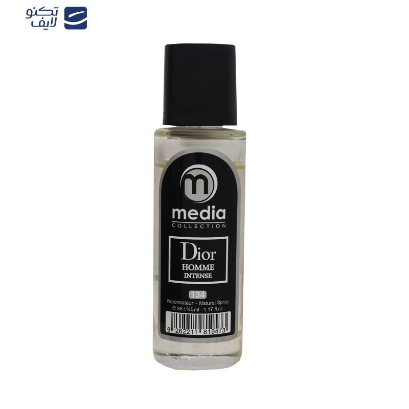 عطر جیبی مردانه مدیا مدل dior homme intense با رایحه گرم حجم 35 میلیلیتر عطر جیبی مردانه مدیا مدل dior homme intense با رایحه گرم حجم 35 میلیلیتر