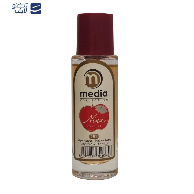 عطر جیبی زنانه مدیا مدل Nina Ricci حجم 35 میلی لیتر عطر جیبی زنانه مدیا مدل Nina Ricci حجم 35 میلی لیتر