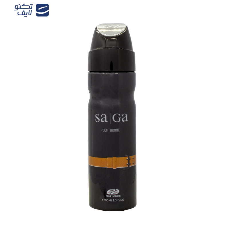 عطر جیبی مردانه عماد آرا مدل Saga حجم 30 میلی لیتر عطر جیبی مردانه عماد آرا مدل Saga حجم 30 میلی لیتر