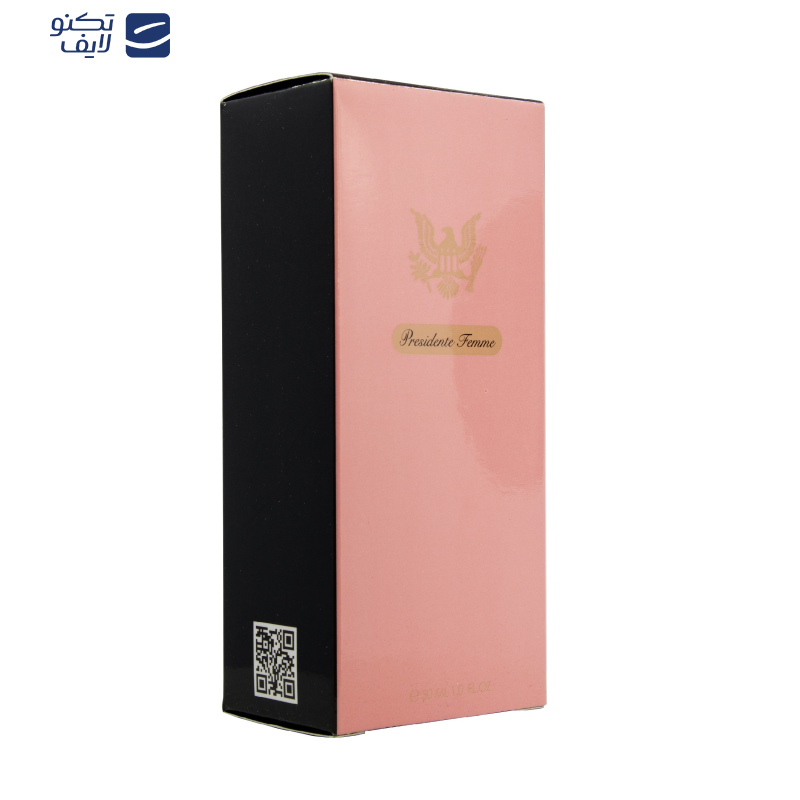 عطر جیبی زنانه عماد آرا مدل Presidente حجم 30 میلی لیتر عطر جیبی زنانه عماد آرا مدل Presidente حجم 30 میلی لیتر