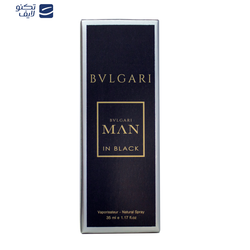 عطر جیبی مردانه پرستیژ مدل Bvlgari Man In Black حجم 35 میلی لیتر عطر جیبی مردانه پرستیژ مدل Bvlgari Man In Black حجم 35 میلی لیتر