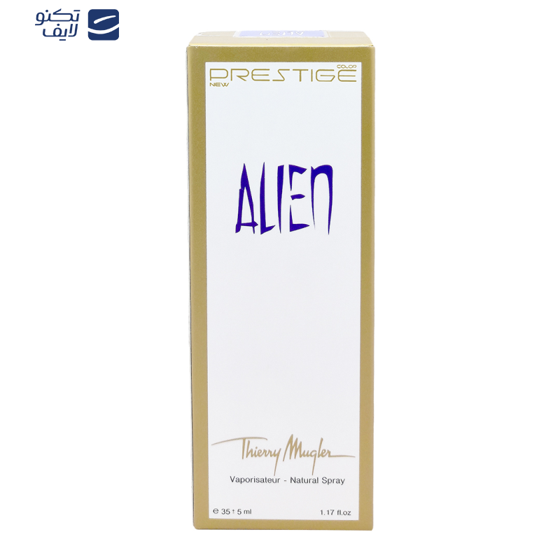 ادوپرفیوم نیو پرستیژ کالر مدل Thierry Mugler Alien حجم 35 میلی‌لیتر