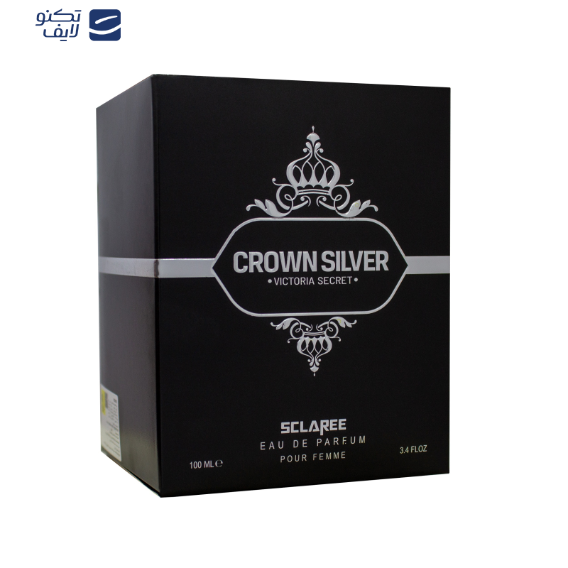 ادو پرفیوم زنانه اسکلاره مدل CROWN SILVER حجم 100 میلی لیتر ادو پرفیوم زنانه اسکلاره مدل CROWN SILVER حجم 100 میلی لیتر