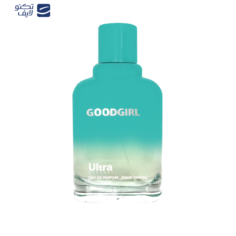 ادوپرفیوم زنانه اولترا ویرچوآل مدل Good Girl با رایحه گرم حجم 100 میلیلیتر ادوپرفیوم زنانه اولترا ویرچوآل مدل Good Girl با رایحه گرم حجم 100 میلیلیتر