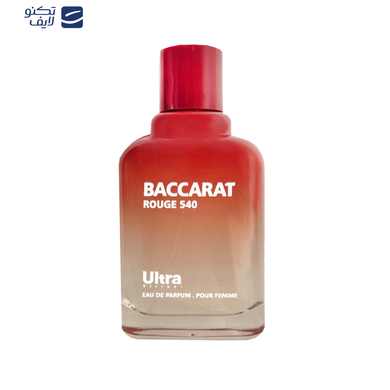 ادو پرفیوم زنانه اولترا ویرچوآل مدل Baccarat Rouge با رایحه گرم حجم 100میلیلیتر ادو پرفیوم زنانه اولترا ویرچوآل مدل Baccarat Rouge با رایحه گرم حجم 100میلیلیتر