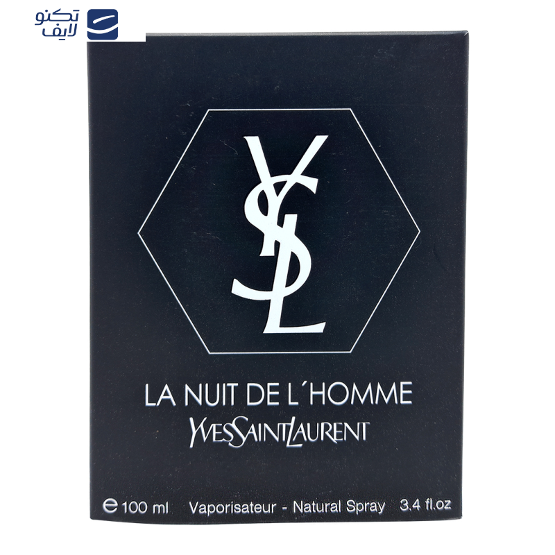 ادوپرفیوم نیو پرستیژ کالر مدل YSL La Nuit de L’Homme حجم 100 میلی‌لیتر