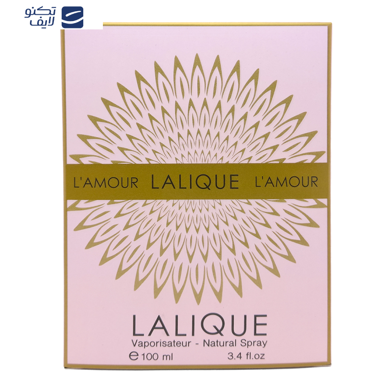 ادوپرفیوم نیو پرستیژ کالر مدل Lalique L’Amour حجم 100 میلیلیتر ادوپرفیوم نیو پرستیژ کالر مدل Lalique L’Amour حجم 100 میلیلیتر
