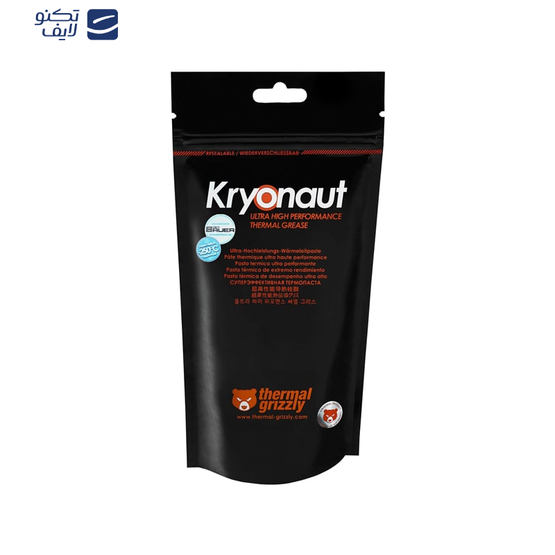 خمیر سیلیکون ترمال گریزلی مدل Kryonaut 11.1g خمیر سیلیکون ترمال گریزلی مدل Kryonaut 11.1g