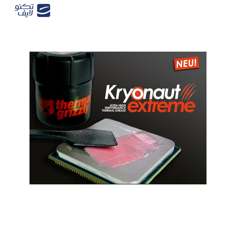 خمیر سیلیکون ترمال گریزلی مدل Kryonaut 5.55g خمیر سیلیکون ترمال گریزلی مدل Kryonaut 5.55g