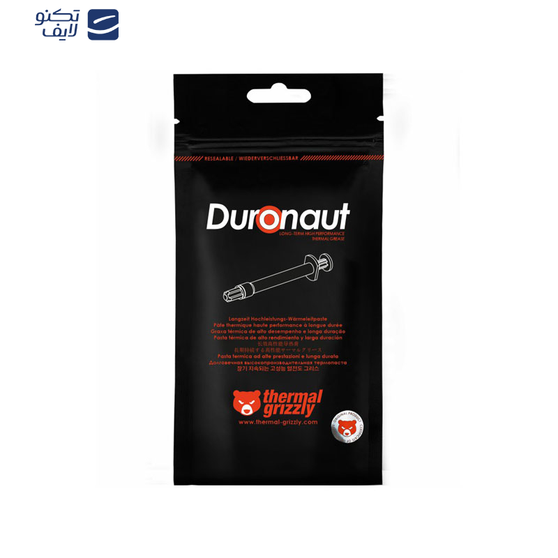 خمیر سیلیکون ترمال گریزلی مدل Duronaut 2g خمیر سیلیکون ترمال گریزلی مدل Duronaut 2g