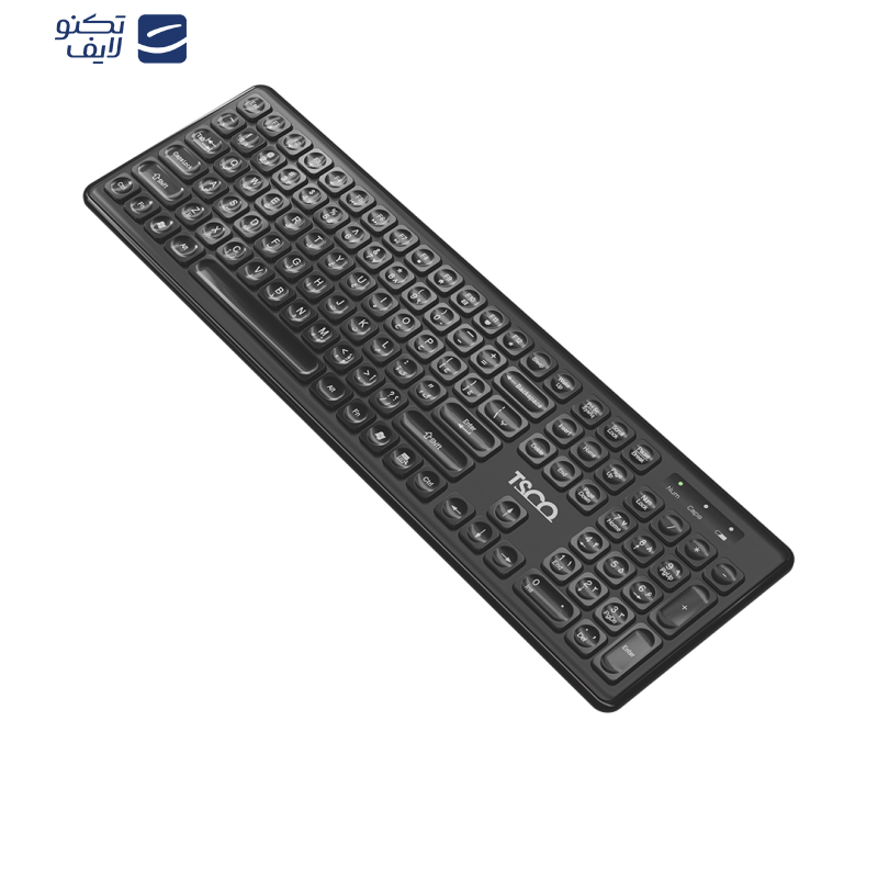 کیبورد بی سیم تسکو مدل TK 7005W