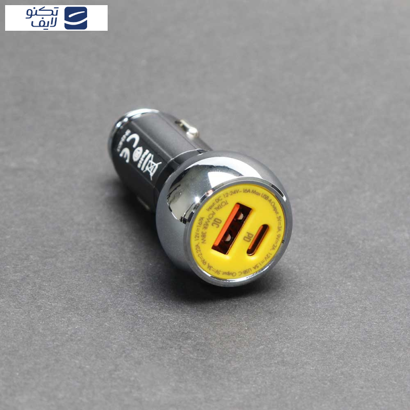شارژر فندکی 38 وات دو پورت شل مدل CCT005 شارژر فندکی 38 وات دو پورت شل مدل CCT005