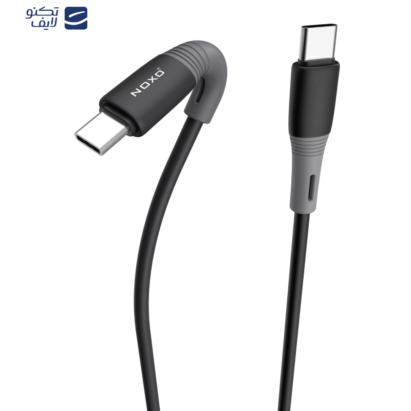 کابل USB-C نوکسو مدل60W CN-2 طول 1متر کابل USB-C نوکسو مدل60W CN-2 طول 1متر