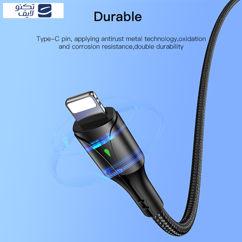 کابل تبدیل USB-C به لایتنینگ یسیدو مدل CA-99 طول 1.2 متر کابل تبدیل USB-C به لایتنینگ یسیدو مدل CA-99 طول 1.2 متر