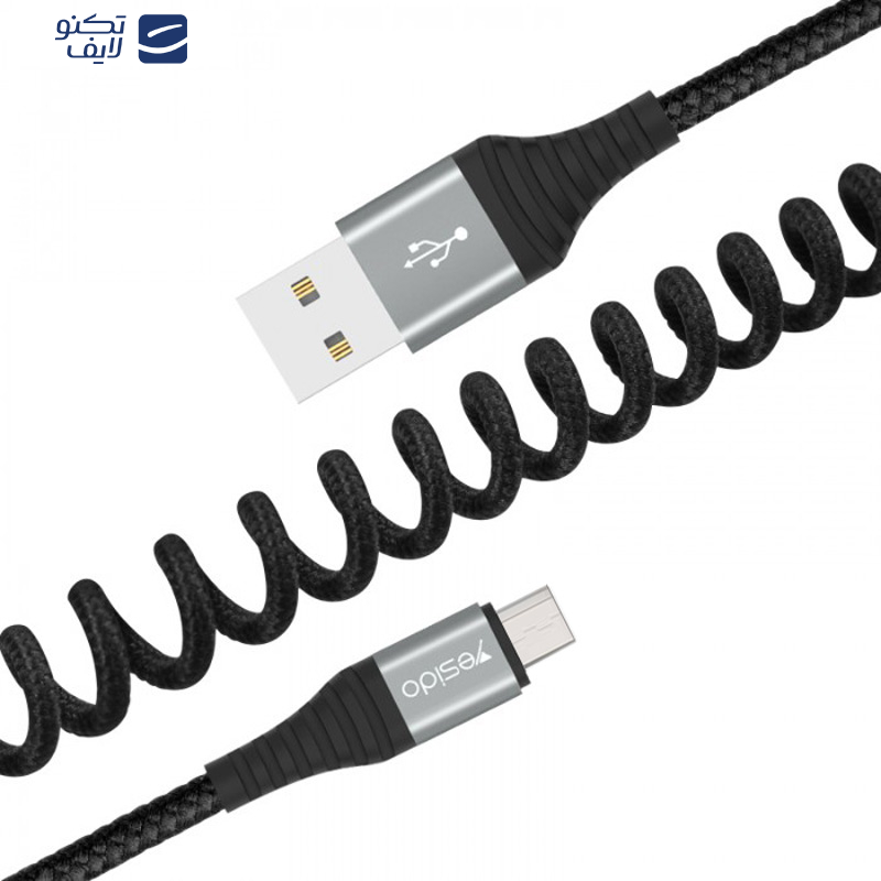 کابل تبدیل USB به microUSB یسیدو مدل CA38 طول ۱.۵ متر کابل تبدیل USB به microUSB یسیدو مدل CA38 طول ۱.۵ متر