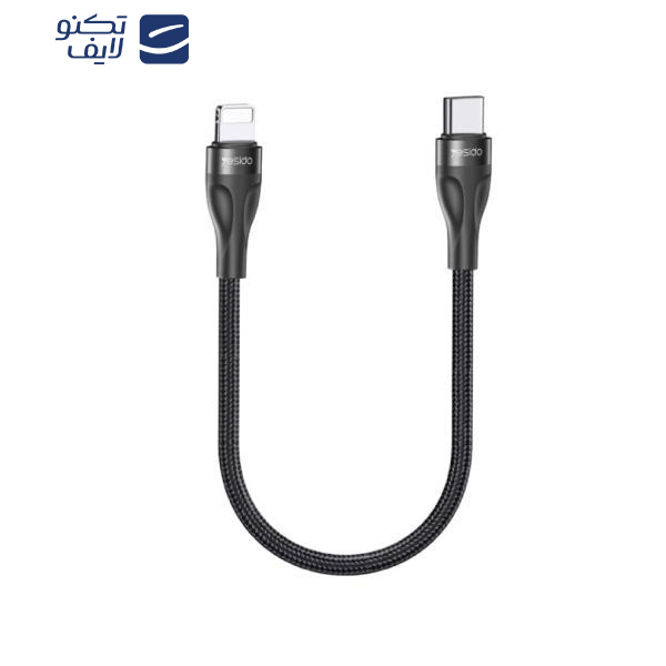 کابل تبدیل usb-C به لایتنینگ یسیدو مدل CA82 طول 0.3 متر کابل تبدیل usb-C به لایتنینگ یسیدو مدل CA82 طول 0.3 متر