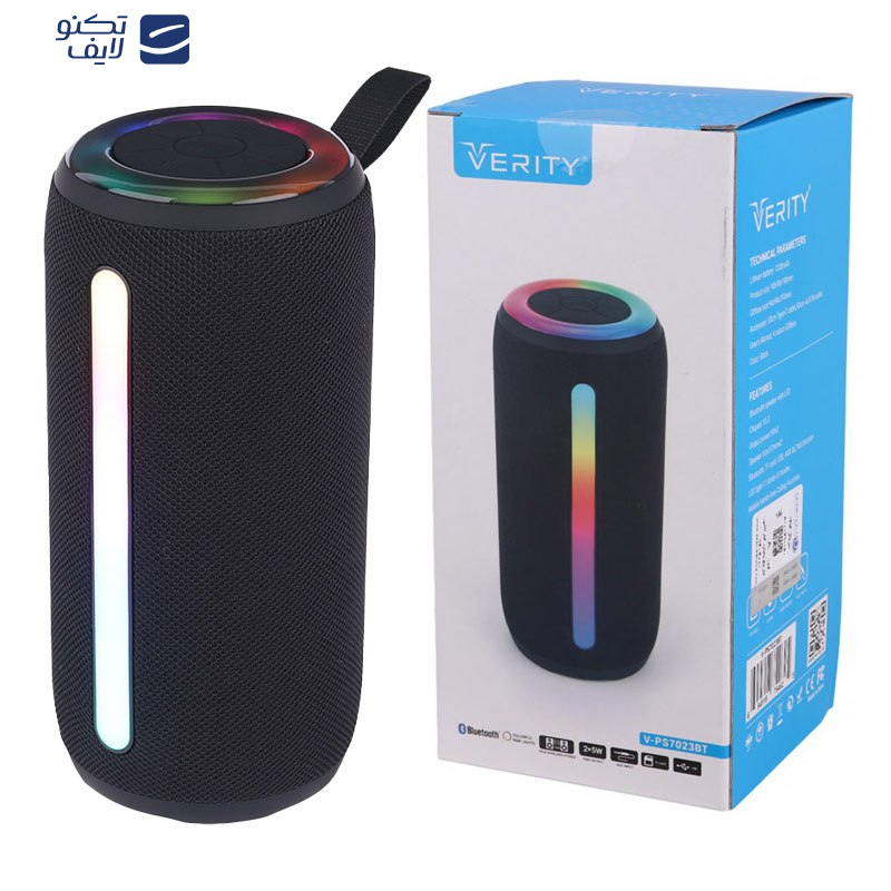 اسپیکر بلوتوثی قابل حمل وریتی مدل V-PS7023BT اسپیکر بلوتوثی قابل حمل وریتی مدل V-PS7023BT