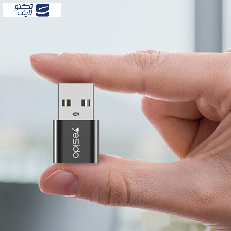 مبدل USB-C به USB یسیدو مدل GS09 مبدل USB-C به USB یسیدو مدل GS09